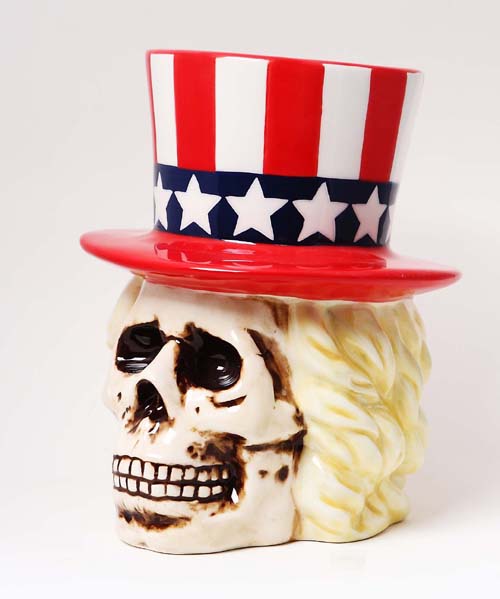 9007 Uncle Sam Skull Bank